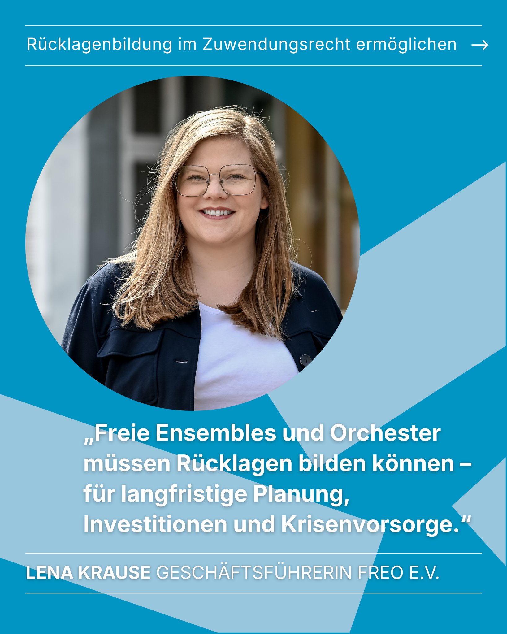 Rücklagen ermöglichen.
Freie Ensembles und Orchester planen langfristig, beschäftigen Personal und tragen als eigenständige Organisationen Verantwortung. Gleichzeitig erschwert das Zuwendungsrecht häufig, finanzielle Vorsorge für Investitionen, größere künstlerische Vorhaben oder Krisensituationen zu treffen.
FREO fordert deshalb mehr Handlungsspielraum bei der Rücklagenbildung und eine Reform der entsprechenden Regelungen im Zuwendungsrecht.
Unsere vollständige Stellungnahme findet ihr über den Link in der Bio.
#FREO #FreieEnsembles #Kulturpolitik #Kulturförderung #Rücklagenbildung #Zuwendungsrecht